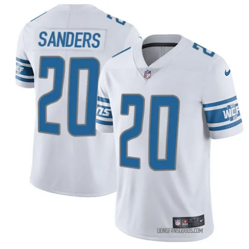 white barry sanders jersey